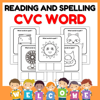 Decoding and Encoding Cards | CVC Word | Reading and Spelling Practice ...