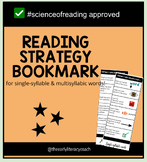 Decoding strategies bookmark (science of reading approved!)