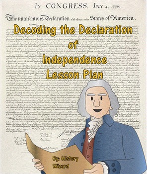 Preview of Decoding the Declaration of Independence Lesson Plan