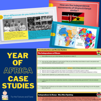 Preview of Decolonization: Year of Africa - Word/PowerPoint Version