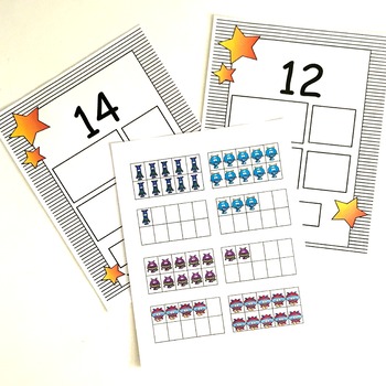 Decompose Numbers from 11 - 19 - K.NBT.A.1 by You've Got This Math