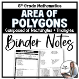 Decompose Polygons into Rectangles and Triangles Binder No