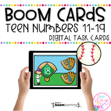 Decompose Teen Numbers | Boom Cards™