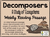 Decomposers - Ecosystem Components - Weekly Reading Passag