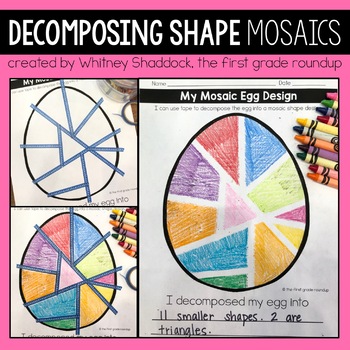 decomposing shapes teaching resources teachers pay teachers