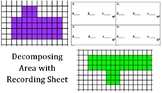 Decomposing Area Practice Problems