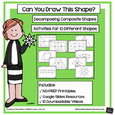Decomposing Composite Shapes - Includes Distance Learning Option
