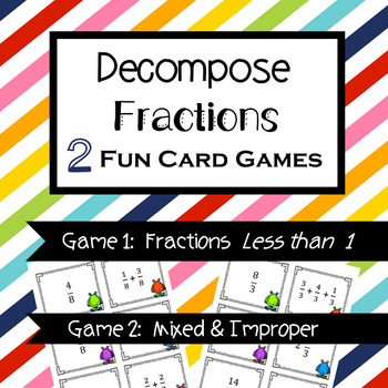 Decomposing Fractions by Learning With Mrs Kirk | TpT