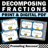 Decomposing Fractions Adding with Like Denominators SCOOT 