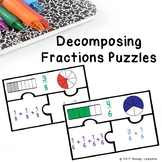 Decomposing & Add Fractions with Like Denominator Game Act