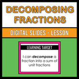 Decomposing Fractions Lesson