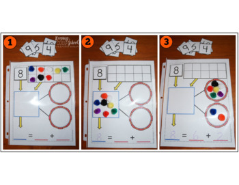 Decomposing Numbers Math Game - FREE Math Center by Keegan