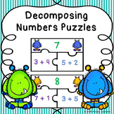 Composing & Decomposing Numbers to 10 Number Bond Kinderga