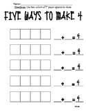 Decomposing Numbers -> 4, 5, 6