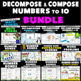 Decomposing and Composing Numbers to 10 Centers Activities