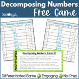 FREE Decomposing Numbers Math Game - MathAGories