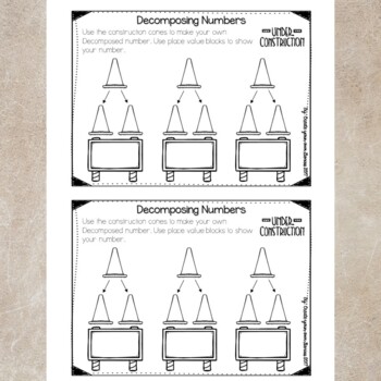 Decomposing Numbers by Create Your Own Genius | Teachers Pay Teachers