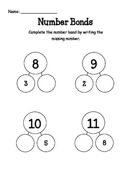 Decomposing Numbers Pack by Lyndi Pilch | Teachers Pay Teachers