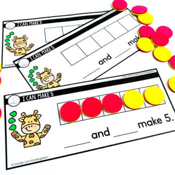 Decomposing Numbers Unit: Kindergarten Guided Math by Natalie Lynn