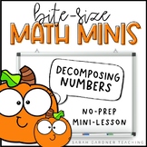 Decomposing Numbers to 10 | Math Mini-Lesson | PowerPoint 