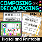 Composing and Decomposing Numbers to 10 Worksheets and Dig