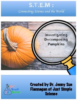 Preview of Investigating Decomposing Pumpkins-Experimental Design