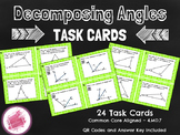 Decomposing Triangles and Angles Task Cards - 4.MD.7