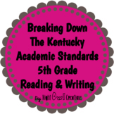 Deconstructing Kentucky Academic Standards:  5th Grade Rea