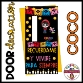 Decoración de Puerta: Coco en español SPANISH