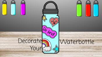 Decorate Your Own Water Bottle by Carol Rae Creations