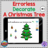 Decorate a Christmas Tree Errorless Boom Cards Special Education