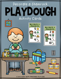 Decorate a Shamrock Playdough Activity Cards
