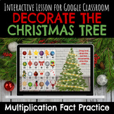 Decorate the Christmas Tree Multiplication Fact Practice f