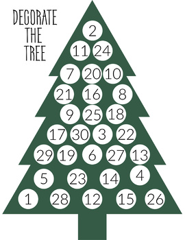 Decorate the Tree number recognition game by Monroe's Math | TpT