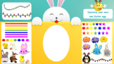 Decorate your own egg interactive Easter activity