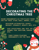 Decorating the Christmas Tree - Speech and Language Activity