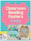Decorative Classroom Reading Posters Freebie