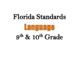 Decorative Florida Language Standards (9 & 10)