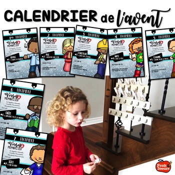 Preview of Découvrir la Bible / Calendrier de l'Avent / French Advent calendar