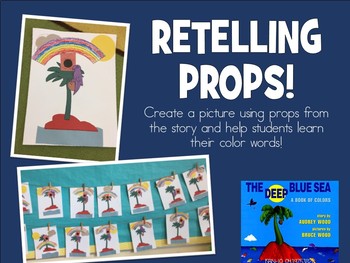 Deep Blue Sea Retelling Activity By White Desk Design Tpt