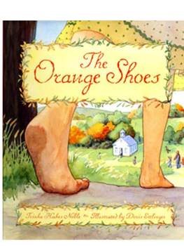 Preview of Deep Questioning for The Orange Shoes by Trinka Noble