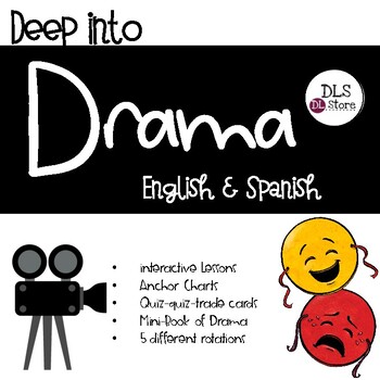Preview of Deep into  Drama  - English  & Spanish
