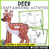 Deer Craft & Writing | Forest Animals, Woodland Animals