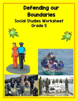 Preview of Defending our boundaries worksheet