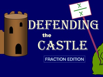 Preview of Defending the Castle: An Equivalent Fractions & Ordering Fractions Activity