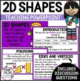Define, Compare, and Describe 2D Shapes - Teaching PowerPo