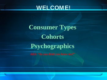 Preview of Defining Consumer Types, Cohorts, and Psychographics