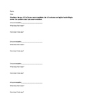 Defining your Accommodations Worksheet