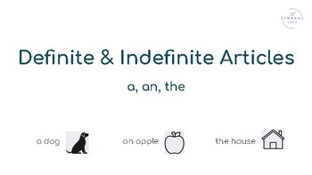 Preview of Definite & Indefinite Articles