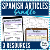 Definite and Indefinite Articles in Spanish Practice Resou